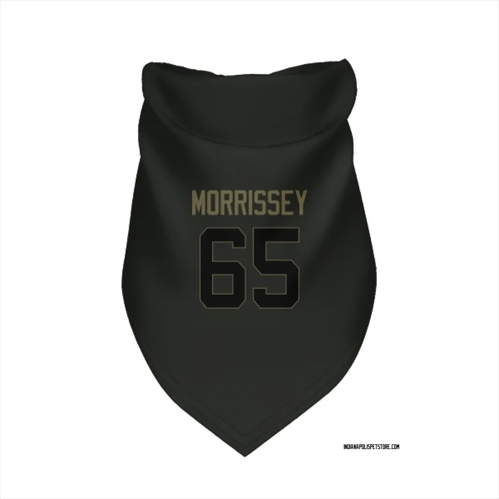 Indianapolis Colts Jimmy Morrissey Black Service Pet Bandana for Dog & Cat