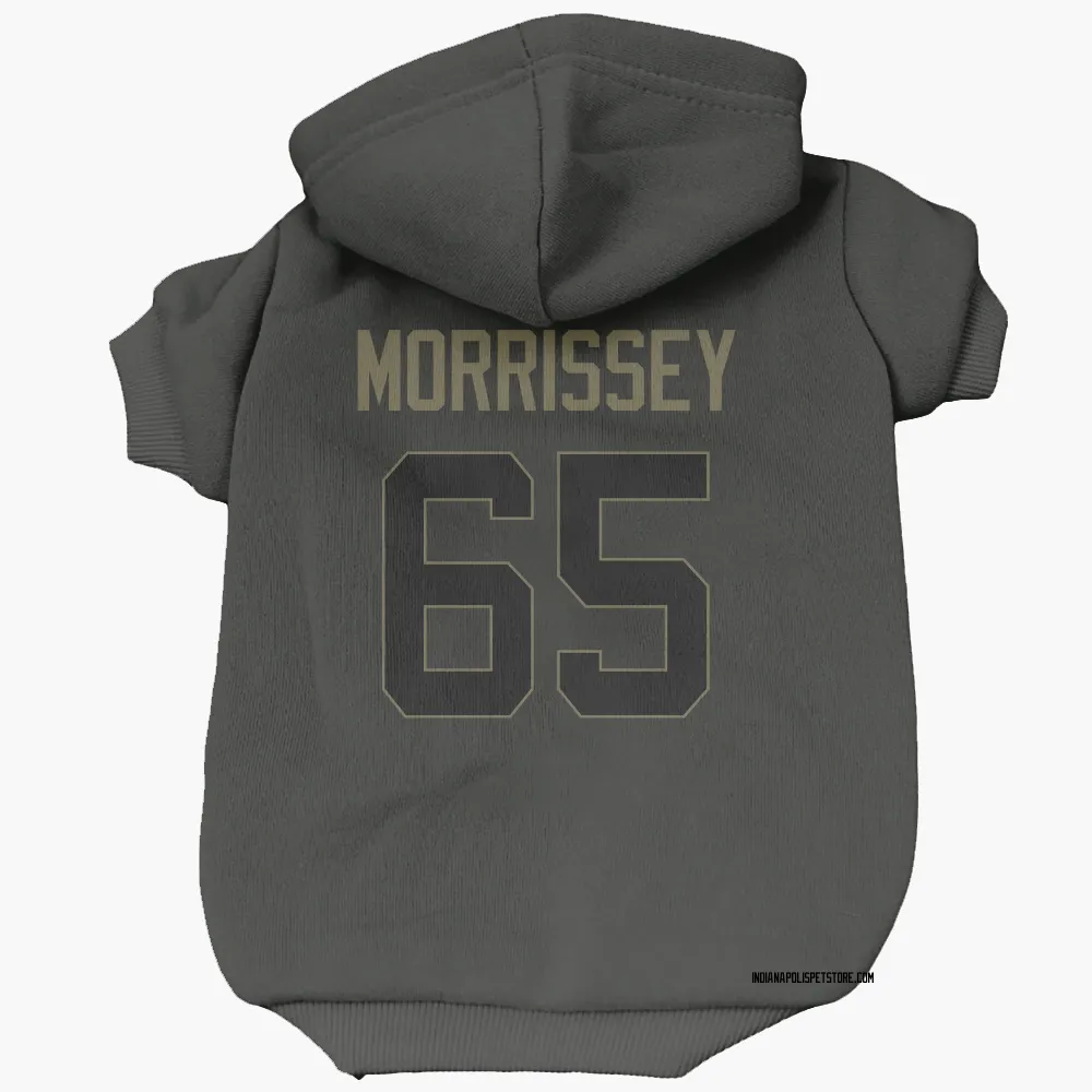 Indianapolis Colts Jimmy Morrissey Black Service Pet Hoodie for Dog & Cat