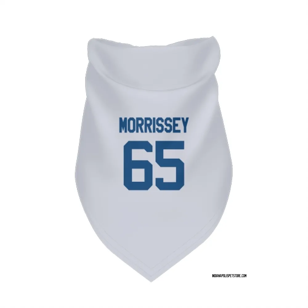 Indianapolis Colts Jimmy Morrissey White Pet Bandana for Dog & Cat