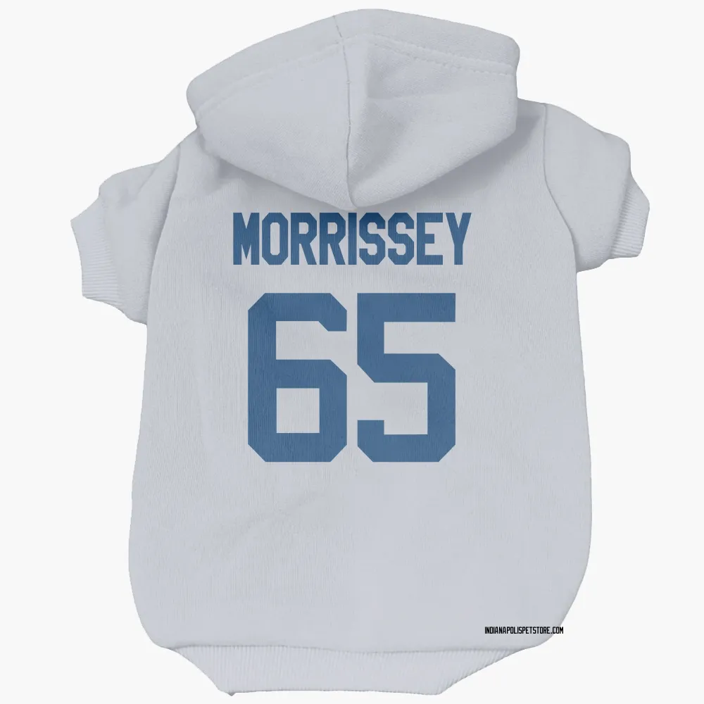 Indianapolis Colts Jimmy Morrissey White Pet Hoodie for Dog & Cat