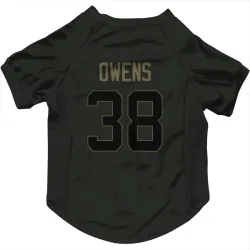 Indianapolis Colts Jonathan Owens Black Service Pet Jersey for Dog & Cat