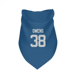 Indianapolis Colts Jonathan Owens Royal Pet Bandana for Dog & Cat