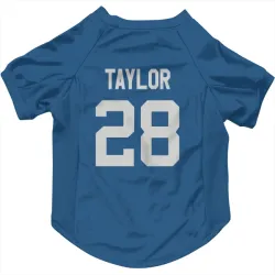 Indianapolis Colts Jonathan Taylor Royal Pet Jersey for Dog & Cat
