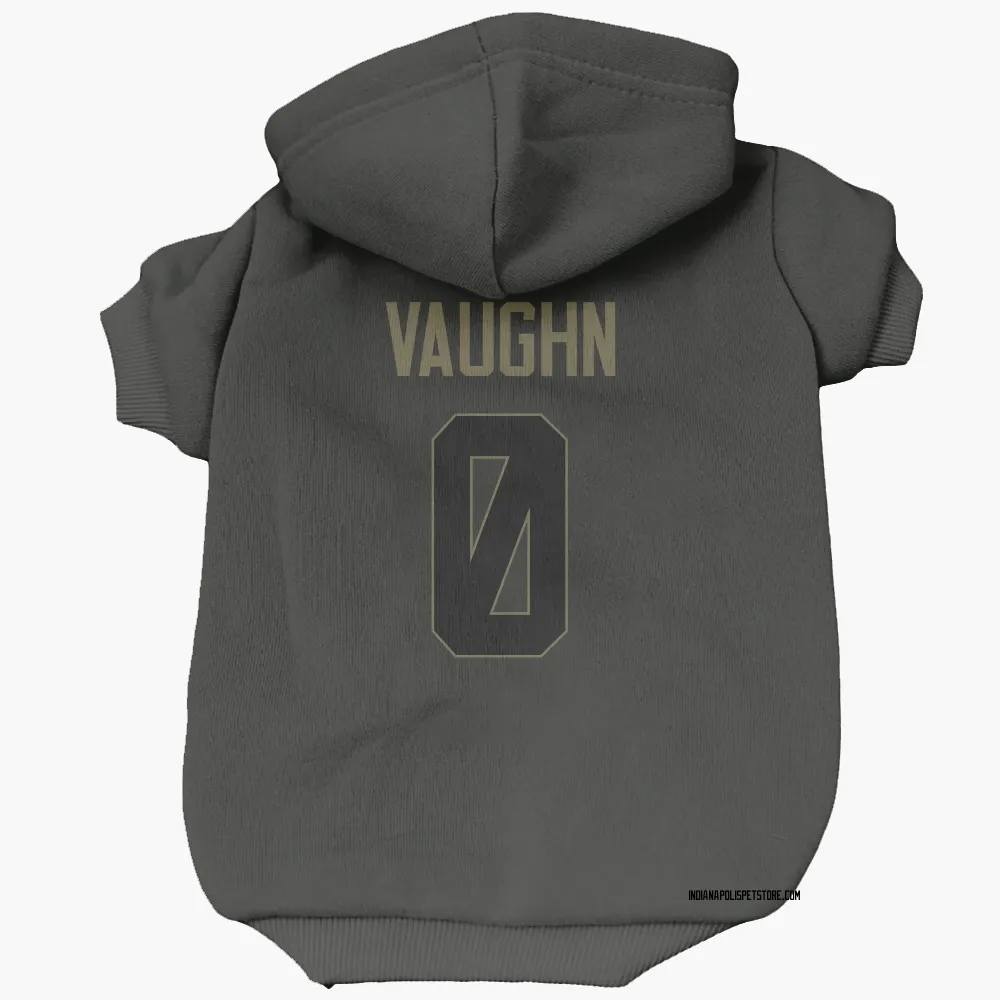 Indianapolis Colts Jordon Vaughn Black Service Pet Hoodie for Dog & Cat