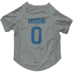 Indianapolis Colts Jordon Vaughn Gray Pet Jersey for Dog & Cat