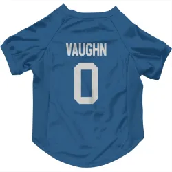 Indianapolis Colts Jordon Vaughn Royal Pet Jersey for Dog & Cat