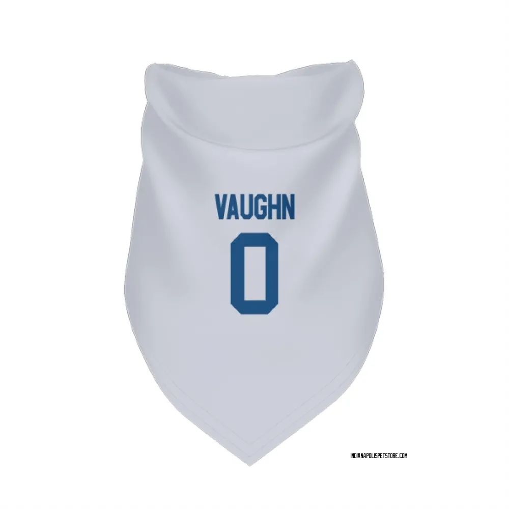 Indianapolis Colts Jordon Vaughn White Pet Bandana for Dog & Cat