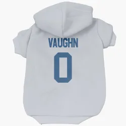 Indianapolis Colts Jordon Vaughn White Pet Hoodie for Dog & Cat