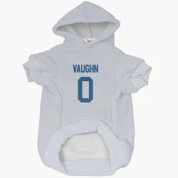 Indianapolis Colts Jordon Vaughn White Pet Hoodie for Dog & Cat