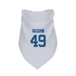 Indianapolis Colts Joseph Vaughn White Pet Bandana for Dog & Cat