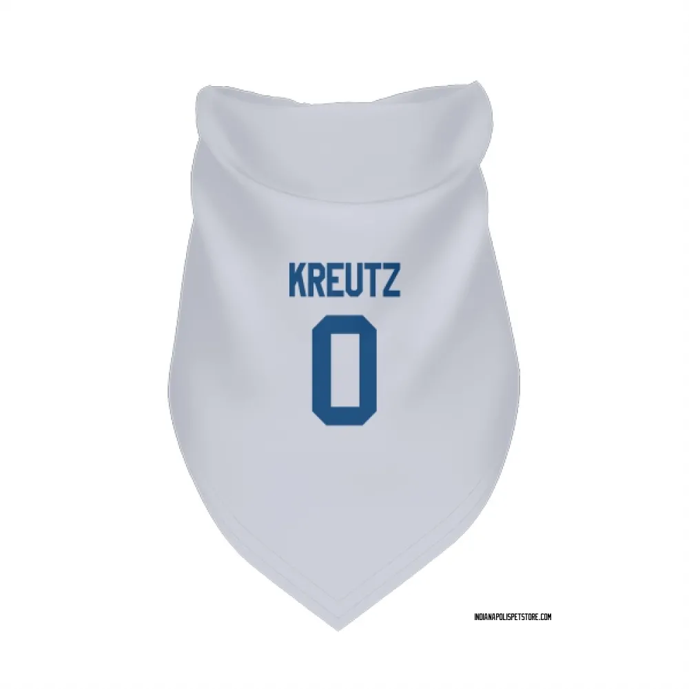 Indianapolis Colts Josh Kreutz White Pet Bandana for Dog & Cat
