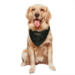 Indianapolis Colts Juanyeh Thomas Black Service Pet Bandana for Dog & Cat