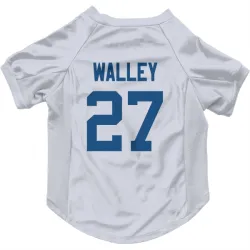 Indianapolis Colts Justin Walley White Pet Jersey for Dog & Cat