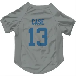 Indianapolis Colts Kody Case Gray Pet Jersey for Dog & Cat