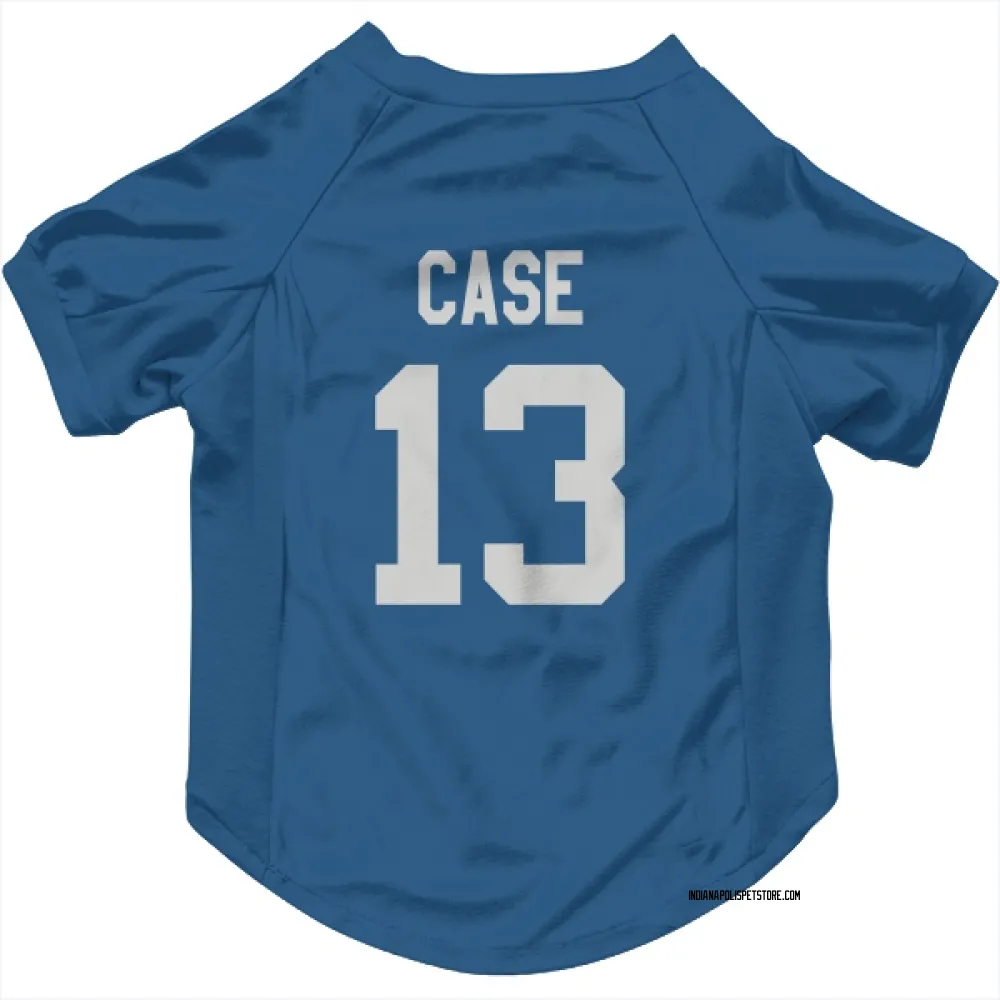 Indianapolis Colts Kody Case Royal Pet Jersey for Dog & Cat