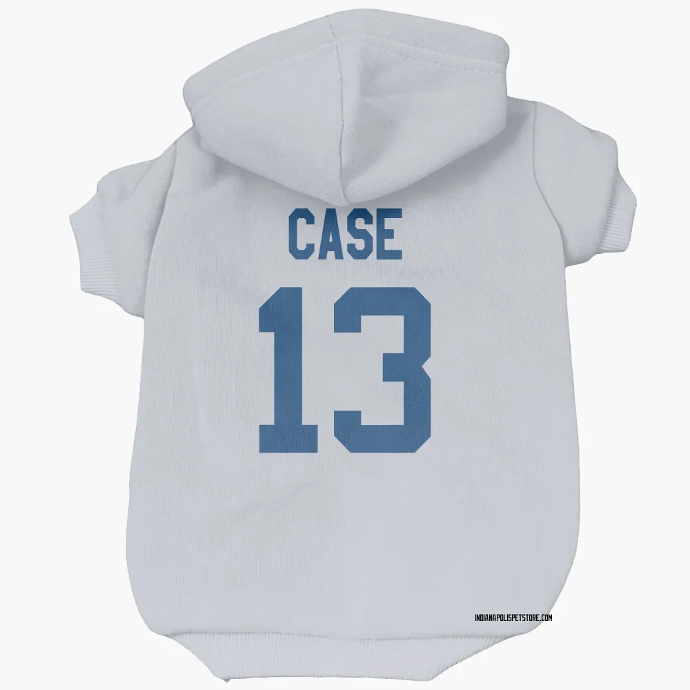 Indianapolis Colts Kody Case White Pet Hoodie for Dog & Cat