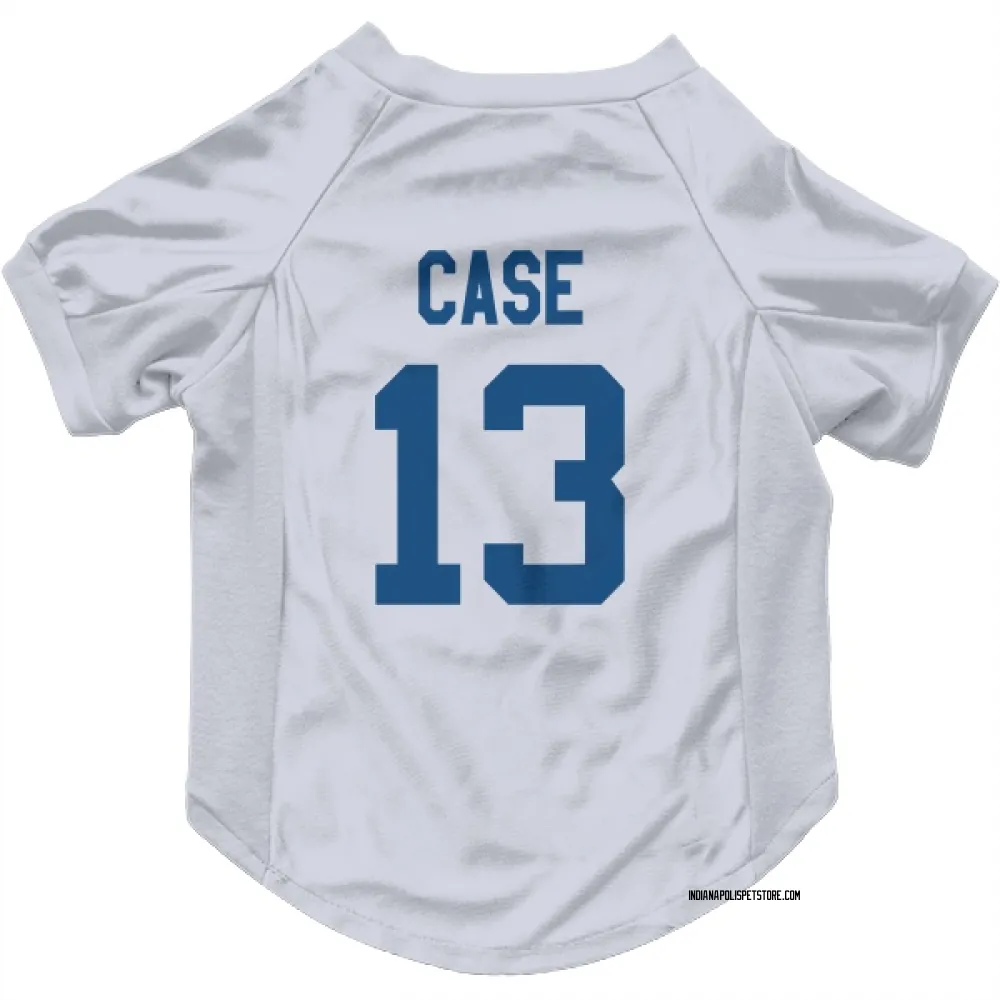 Indianapolis Colts Kody Case White Pet Jersey for Dog & Cat