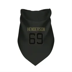 Indianapolis Colts LaDarius Henderson Black Service Pet Bandana for Dog & Cat