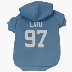 Indianapolis Colts Laiatu Latu Royal Pet Hoodie for Dog & Cat