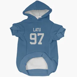 Indianapolis Colts Laiatu Latu Royal Pet Hoodie for Dog & Cat