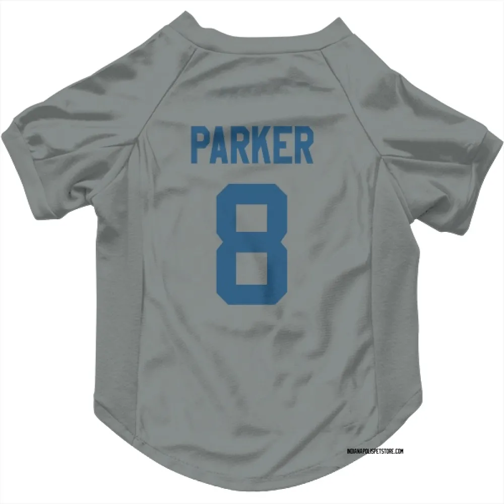 Indianapolis Colts Landon Parker Gray Pet Jersey for Dog & Cat