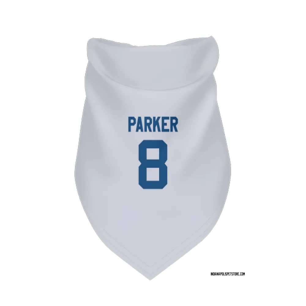 Indianapolis Colts Landon Parker White Pet Bandana for Dog & Cat