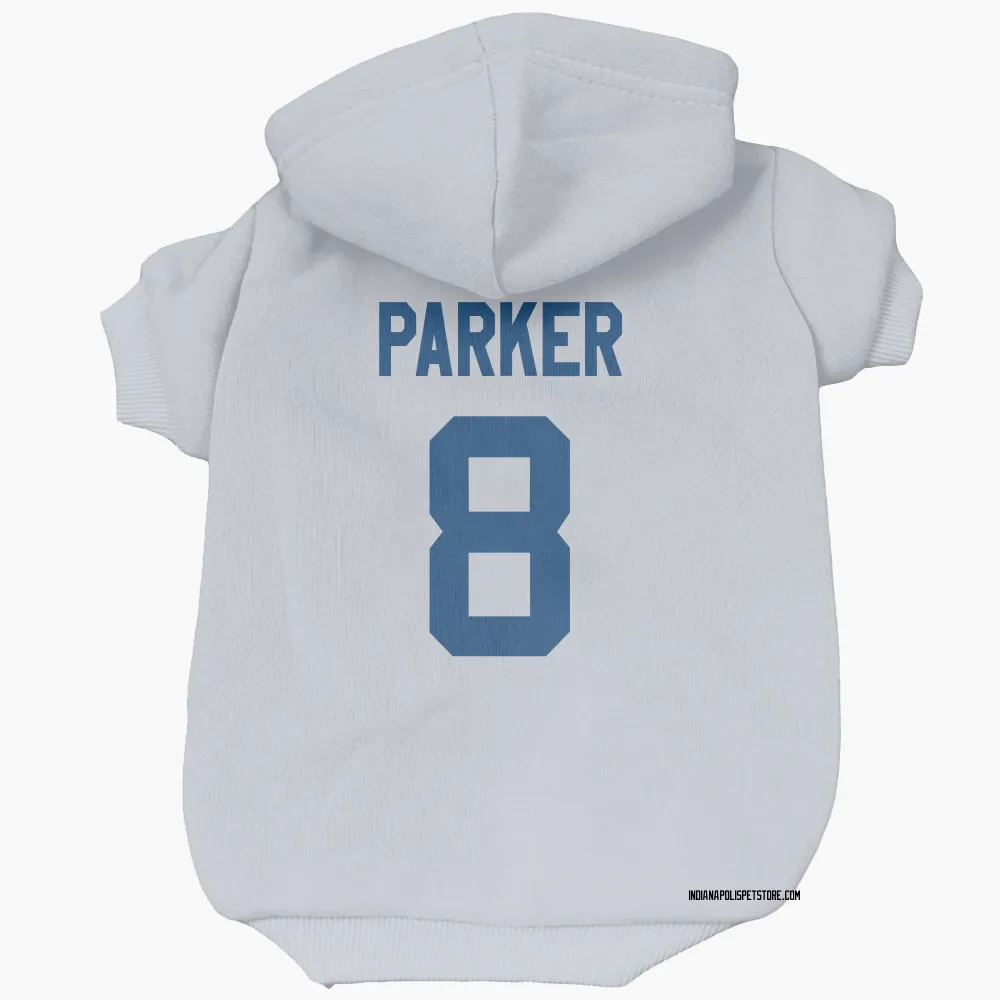 Indianapolis Colts Landon Parker White Pet Hoodie for Dog & Cat