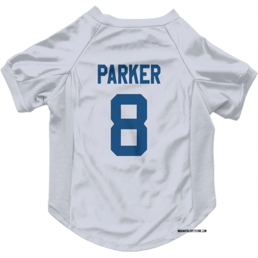 Indianapolis Colts Landon Parker White Pet Jersey for Dog & Cat