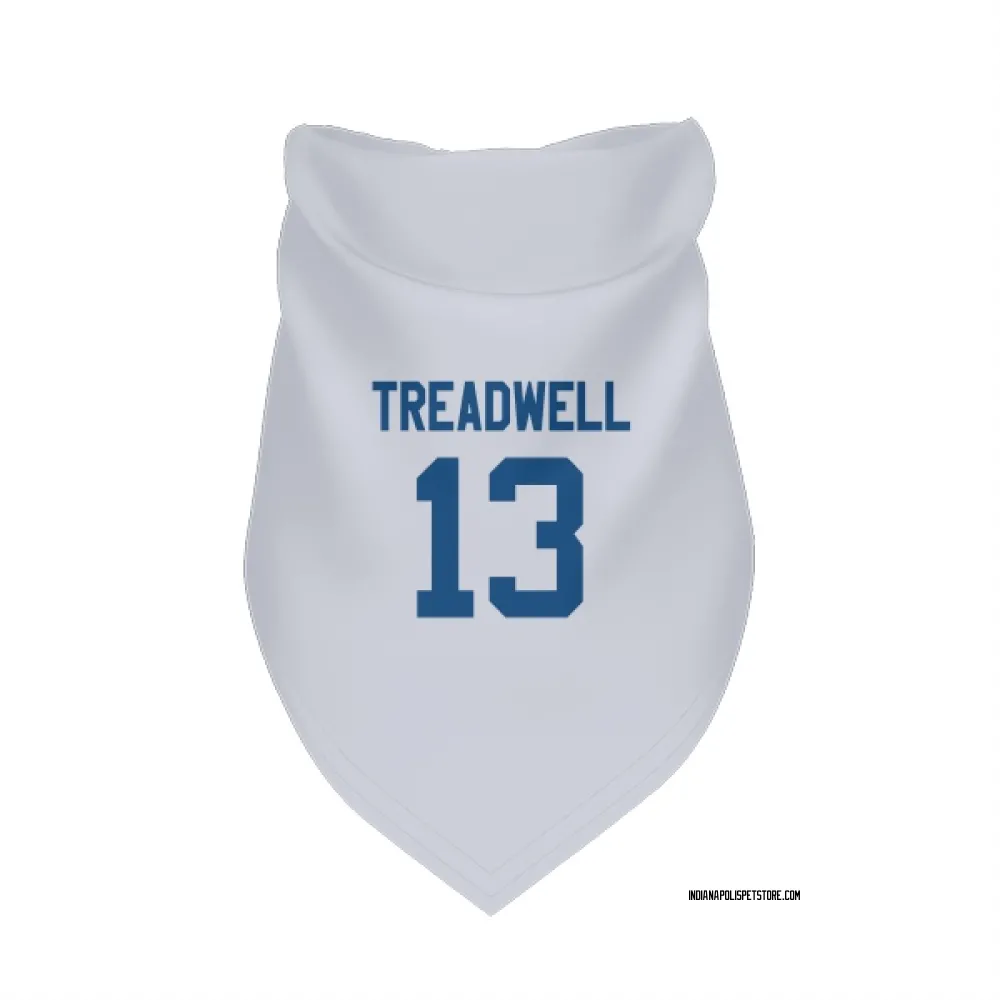 Indianapolis Colts Laquon Treadwell White Pet Bandana for Dog & Cat