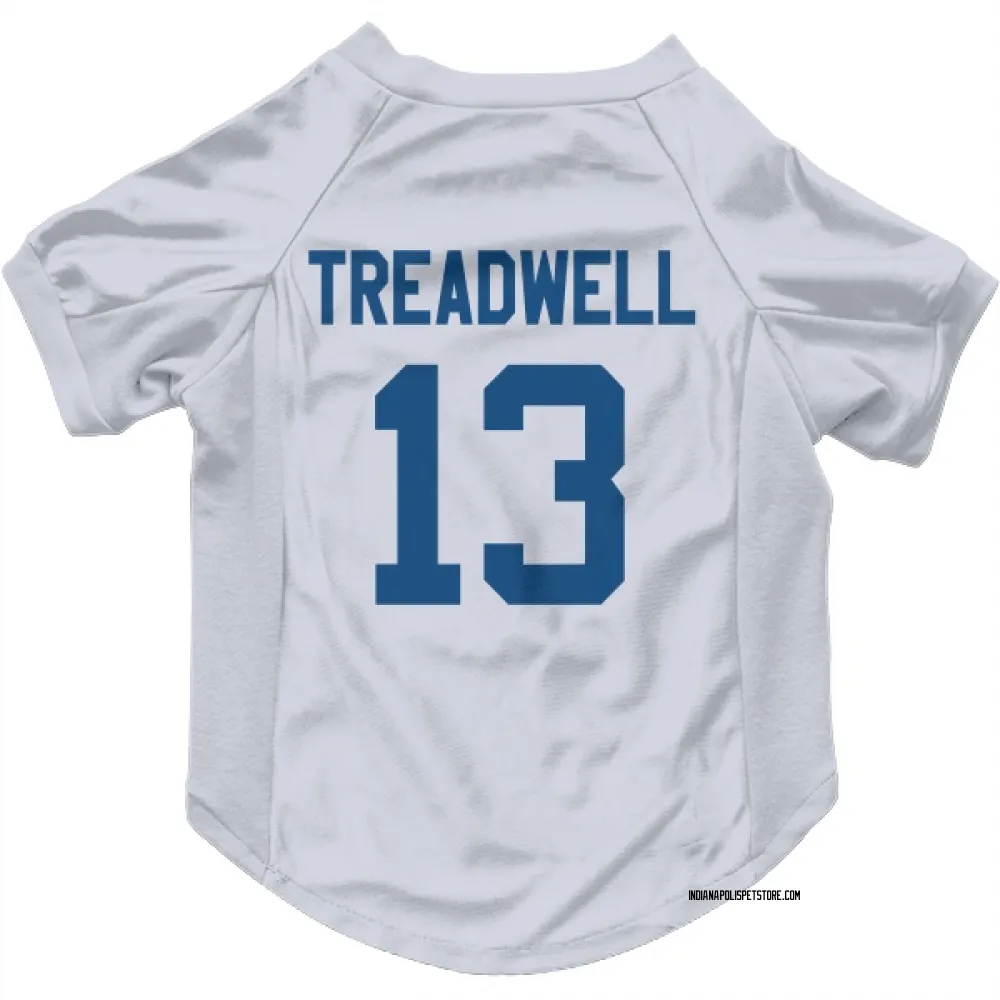Indianapolis Colts Laquon Treadwell White Pet Jersey for Dog & Cat