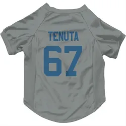 Indianapolis Colts Luke Tenuta Gray Pet Jersey for Dog & Cat