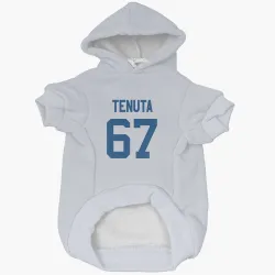 Indianapolis Colts Luke Tenuta White Pet Hoodie for Dog & Cat