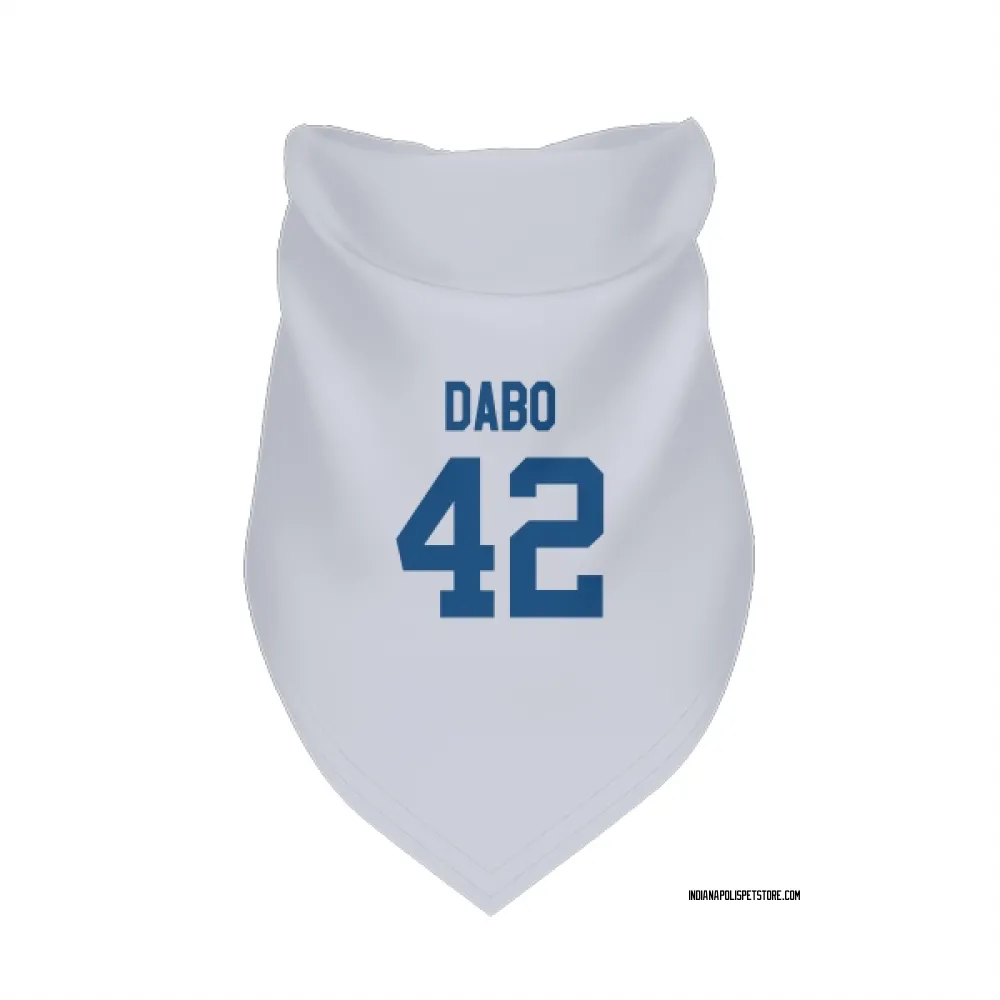 Indianapolis Colts Marcel Dabo White Pet Bandana for Dog & Cat