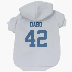 Indianapolis Colts Marcel Dabo White Pet Hoodie for Dog & Cat