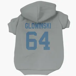 Indianapolis Colts Mark Glowinski Gray Pet Hoodie for Dog & Cat