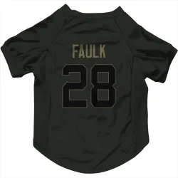 Indianapolis Colts Marshall Faulk Black Service Pet Jersey for Dog & Cat