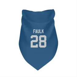 Indianapolis Colts Marshall Faulk Royal Pet Bandana for Dog & Cat