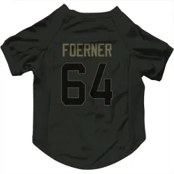 Indianapolis Colts Marshall Foerner Black Service Pet Jersey for Dog & Cat