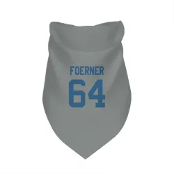 Indianapolis Colts Marshall Foerner Gray Pet Bandana for Dog & Cat