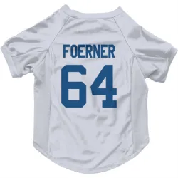 Indianapolis Colts Marshall Foerner White Pet Jersey for Dog & Cat