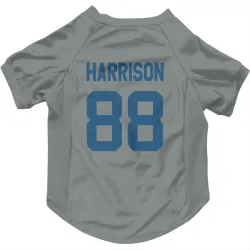Indianapolis Colts Marvin Harrison Gray Pet Jersey for Dog & Cat