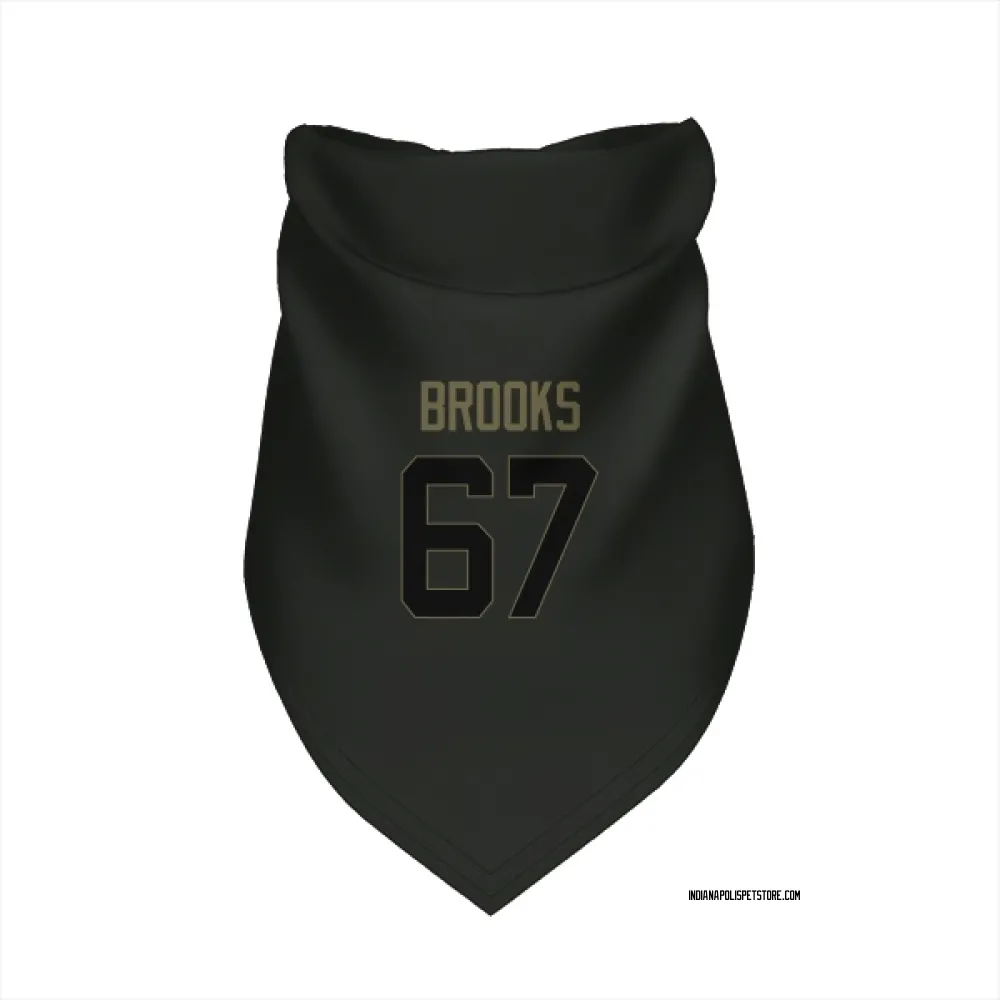 Indianapolis Colts Mason Brooks Black Service Pet Bandana for Dog & Cat
