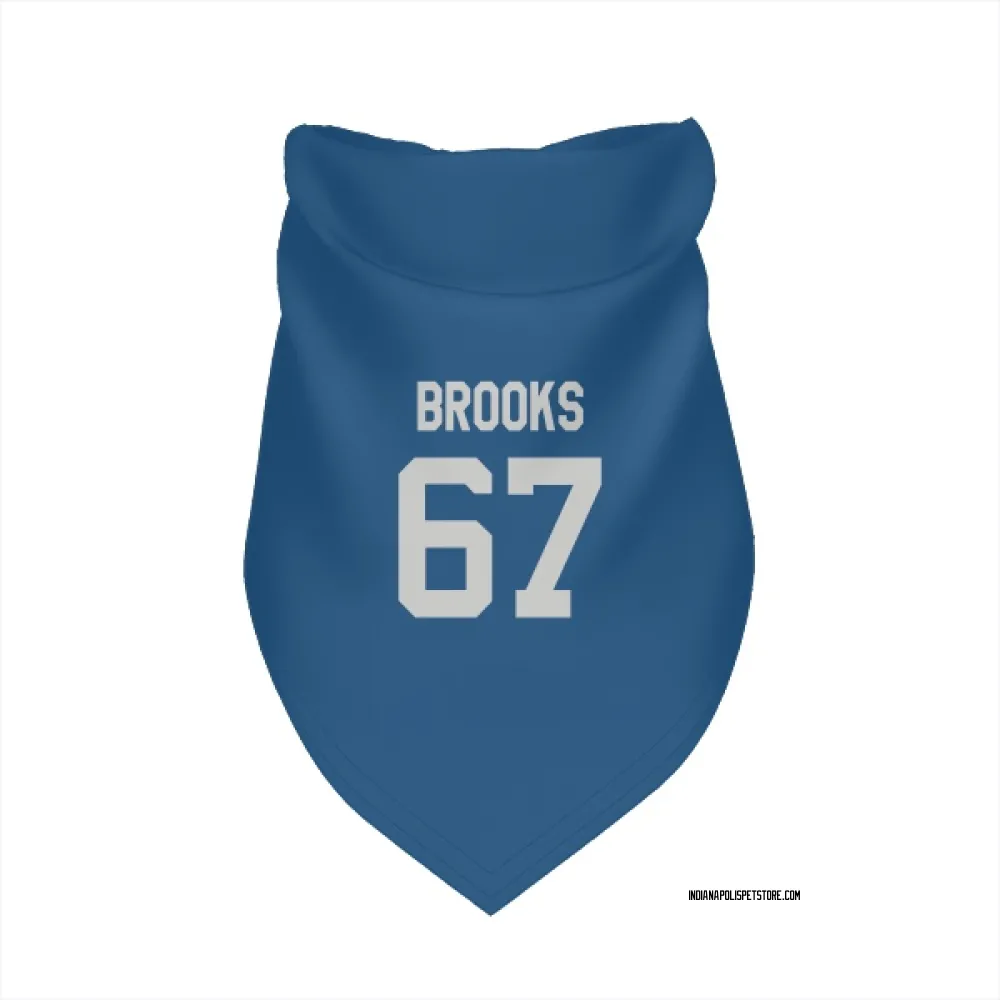 Indianapolis Colts Mason Brooks Royal Pet Bandana for Dog & Cat