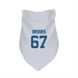 Indianapolis Colts Mason Brooks White Pet Bandana for Dog & Cat