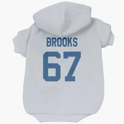 Indianapolis Colts Mason Brooks White Pet Hoodie for Dog & Cat