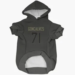 Indianapolis Colts Matt Goncalves Black Service Pet Hoodie for Dog & Cat