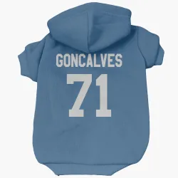 Indianapolis Colts Matt Goncalves Royal Pet Hoodie for Dog & Cat