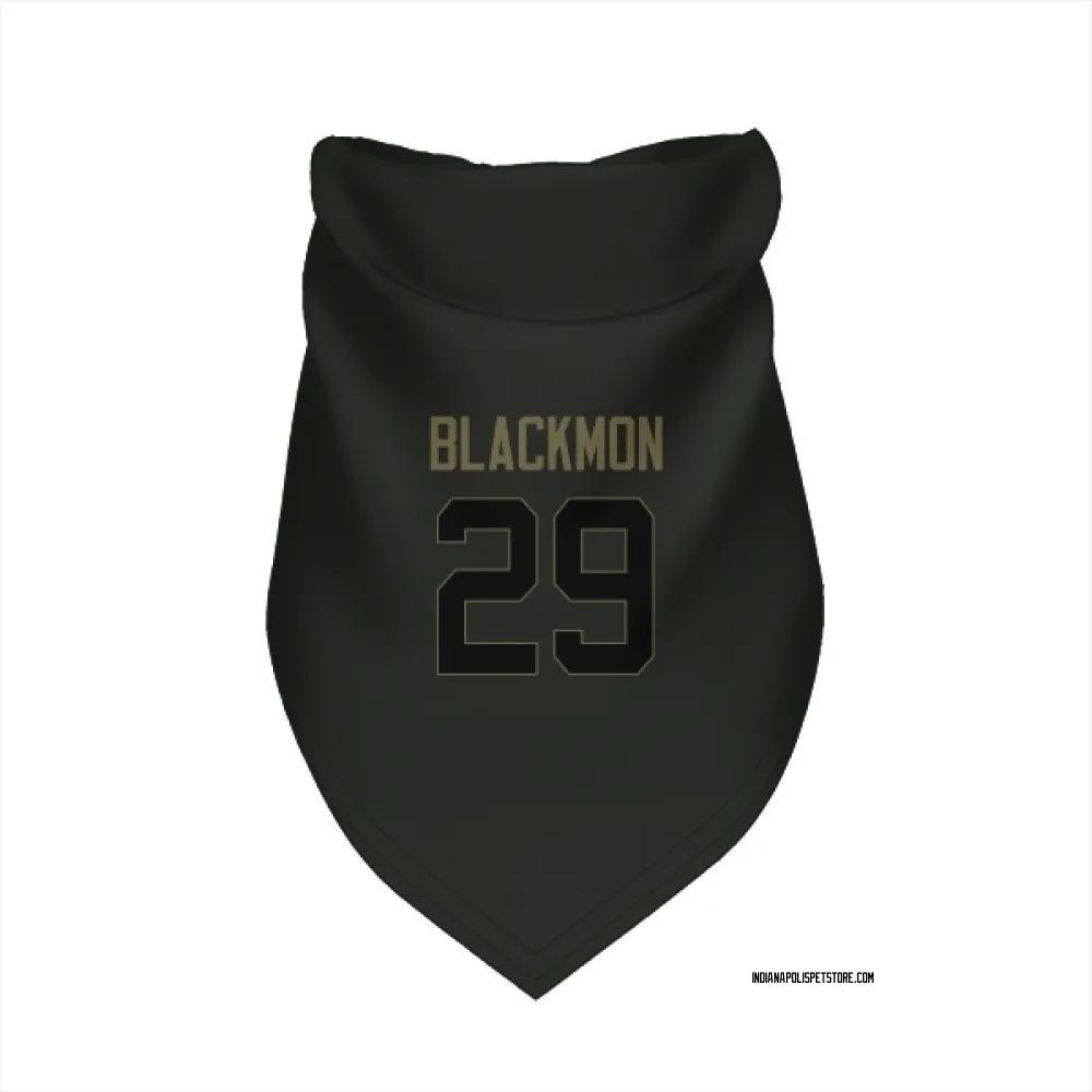 Indianapolis Colts Mekhi Blackmon Black Service Pet Bandana for Dog & Cat