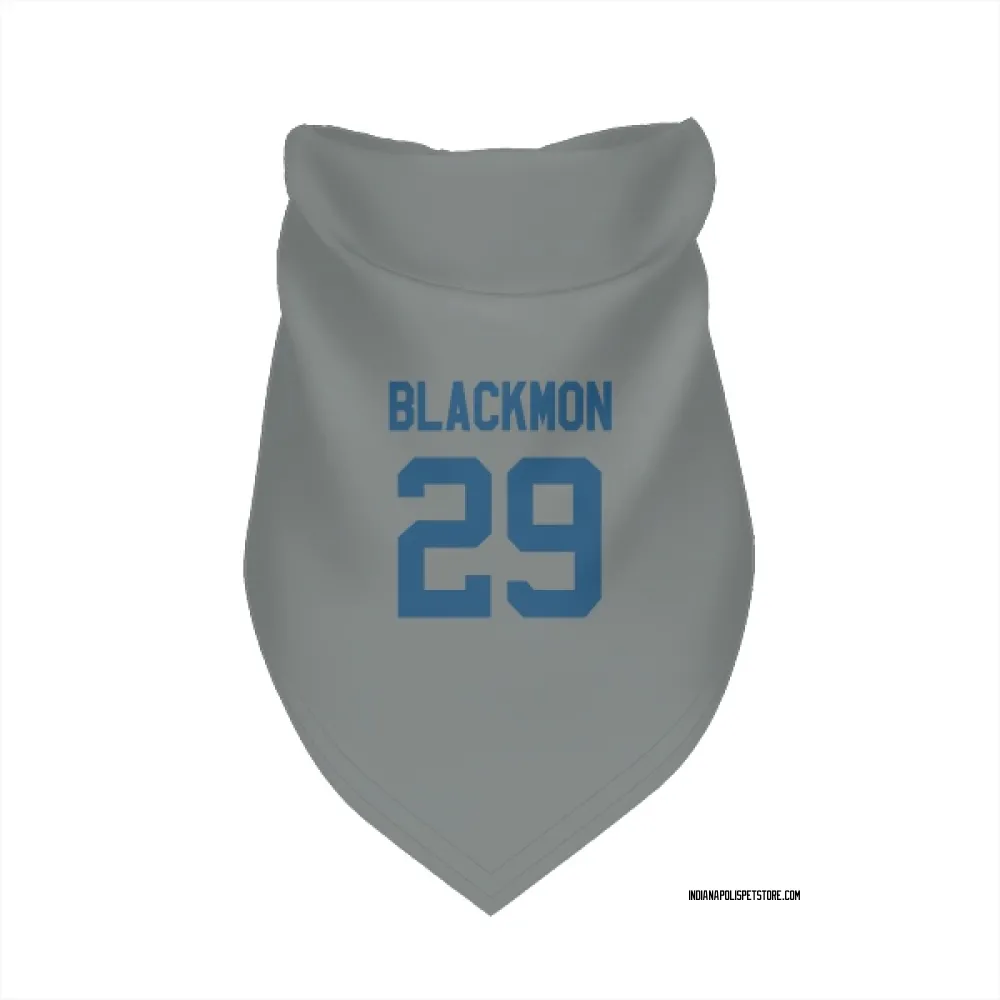 Indianapolis Colts Mekhi Blackmon Gray Pet Bandana for Dog & Cat