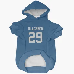 Indianapolis Colts Mekhi Blackmon Royal Pet Hoodie for Dog & Cat